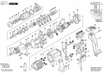 Bosch 0 601 427 703 Gsr 8-16 Ke Screwdriver 230 V / Eu Spare Parts